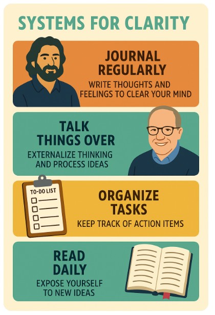systems for clarity and ideas
